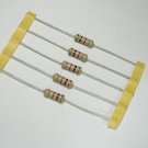 5 x 82R ( 82 ohm ) 1W 5% Carbon Film Resistors