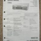 SONY MDS-S40 Original  Service manual £5.50 UK Stock