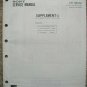 SONY KV-19XMU Original  Service manual  Supplement-1 £3.00