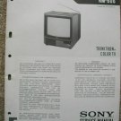 SONY Original Printed Paper Service manual KV-1614E KV1614E