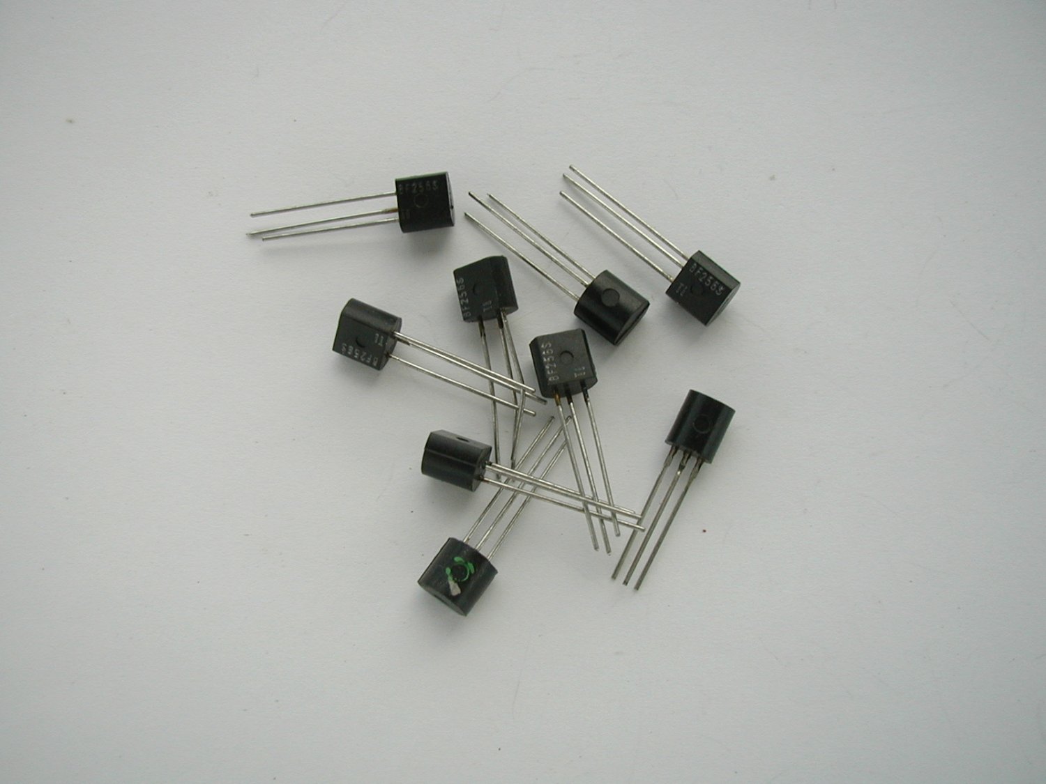 Lot De 10 Transistors JFET N-Canal BF245 A/B/C Philips - Boîtier TO-92 - Pour Ampli, Circuits Audio