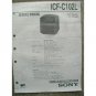 Sony ICF-C102L Service manual