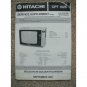 Service manual Hitachi CPT1624 and supplements for CPT1626 , CPT2024