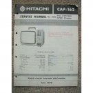 SERVICE MANUAL Hitachi CAP-162 SERVICE MANUAL Hitachi CAP-162