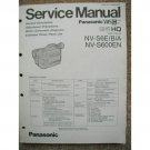 SERVICE MANUAL Panasonic NV-S6E NV-S600EN