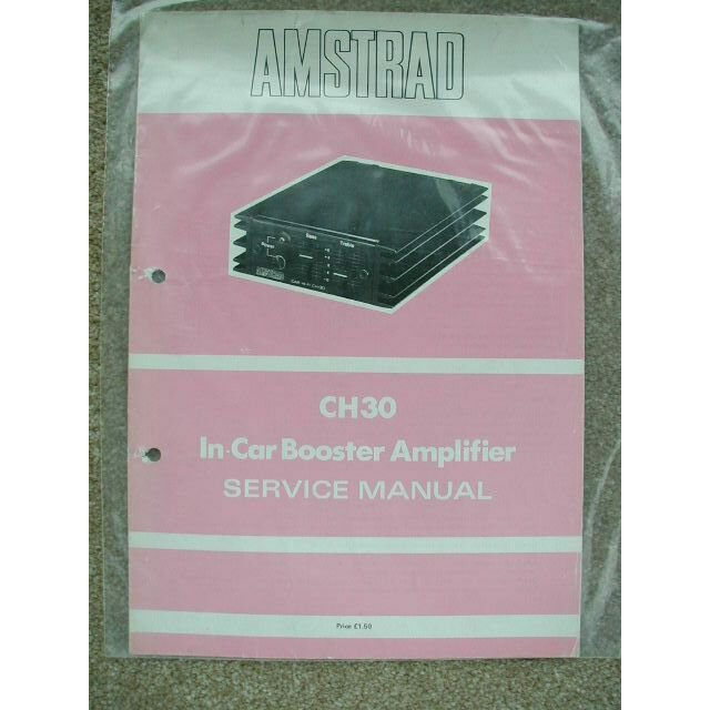 Amstrad CH30 Service manual