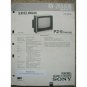 SONY KV-2056UB Service manual P2-E Chassis