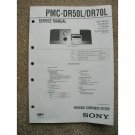 Sony PMC-DR50L / DR70L Service manual