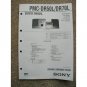 Sony PMC-DR50L / DR70L Service manual