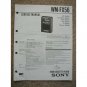 Sony WM-FX56 Service manual