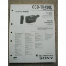 Sony CCD-TR490E Service manual Sony CCD-TR490E Service manual