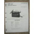 Kenwood CP-J5 Service manual Kenwood CP-J5 Service manual