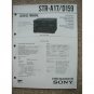 Sony STR-A17 / D159 Service manual