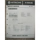 Hitachi D-2560 (BS) Original service manual