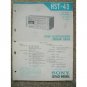 SONY HST-49 Service manual