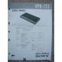 SONY VPR-722 Service manual
