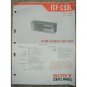 SONY ICF-C33L Service manual