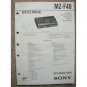Sony MZ-F40 service manual