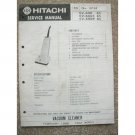 Hitachi Original service manual CV-60D CV-60DC CV-60DP Vacuum Cleaner Hitachi Original service manual CV-60D CV-60DC CV-60DP Vacuum Cleaner
