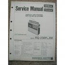 Panasonic RQ-238FLJSE Service manual Panasonic RQ-238FLJSE Service manual