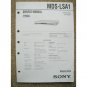Sony MDS-LSA1 Original service manual