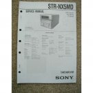Sony STR-NX5MD Service manual Sony STR-NX5MD Service manual