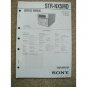 Sony STR-NX5MD Service manual