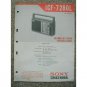 SONY ICF-7280L Service manual