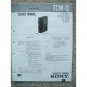 Sony TCM-12 Service manual