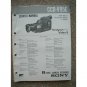 Sony CCD-V95E Service manual Video Camera Recorder