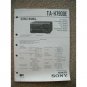 Sony TA-H7900E Original Service manual