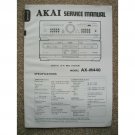 AKAI AX-M440 Service manual AKAI AX-M440 Service manual
