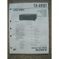 Sony TA-AV561 Original Service manual