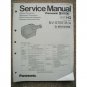 Panasonic NV-S70E / B / A Original Service manual