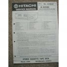 Hitachi D-W400 Original Service manual