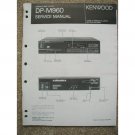 Kenwood DP-M960 Original Service manual Kenwood DP-M960 Original Service manual