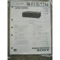 SONY TA-F170 / F240 Service Manual