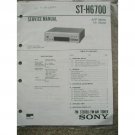 SONY ST-H6700 Service Manual SONY ST-H6700 Service Manual