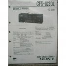 SONY CFS-1030L Original Service Manual