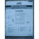 JVC CA-S20BK Service manual Compact Component System