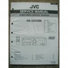 JVC RX-320VBK Service manual Audio Video Control Receiver