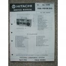 Hitachi TRK-9010E(BS) Service Manual Portable Component System
