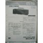 SONY CFS-710L Original Service Manual