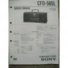 SONY CFD-565L Original Service Manual
