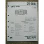 SONY CFD-560L Original Service Manual