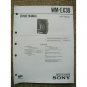 SONY WM-EX38 Original Service Manual