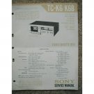 SONY TC-K6 / K6B Original Service Manual