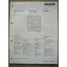 SANYO DC-X850 Original Service Manual