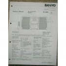 SANYO DC-MS5 Original Service Manual