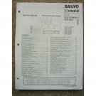 SANYO DCS-AVD8501 AVD-8501 Original Service Manual